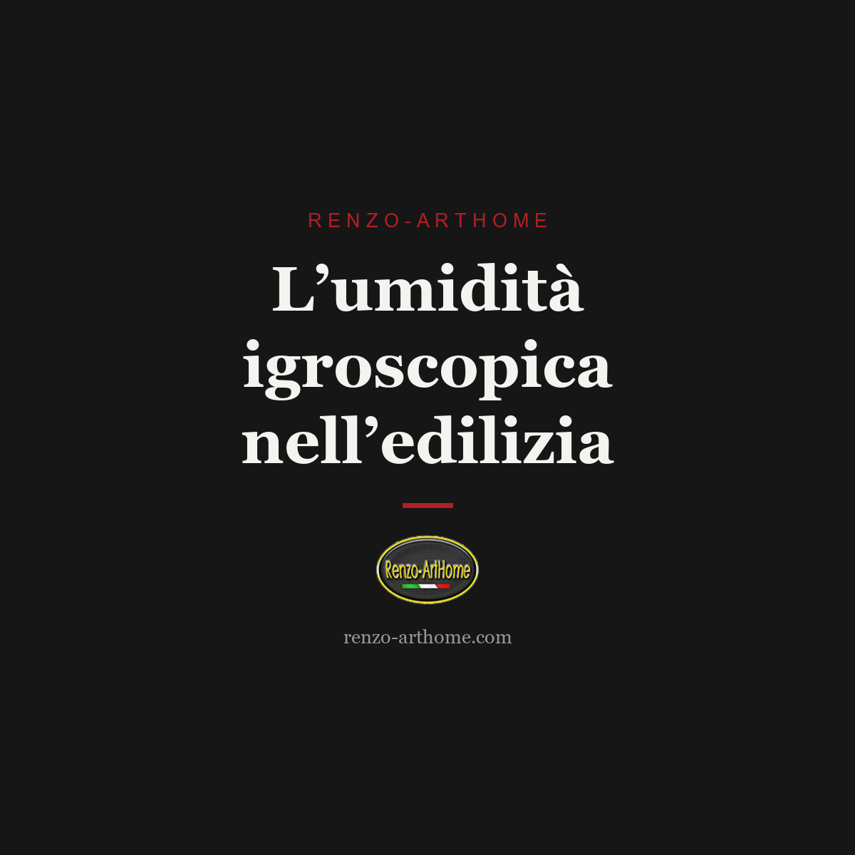 Copertina Renzo-ArtHome