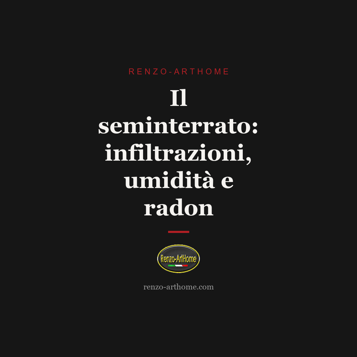 Copertina Renzo-ArtHome