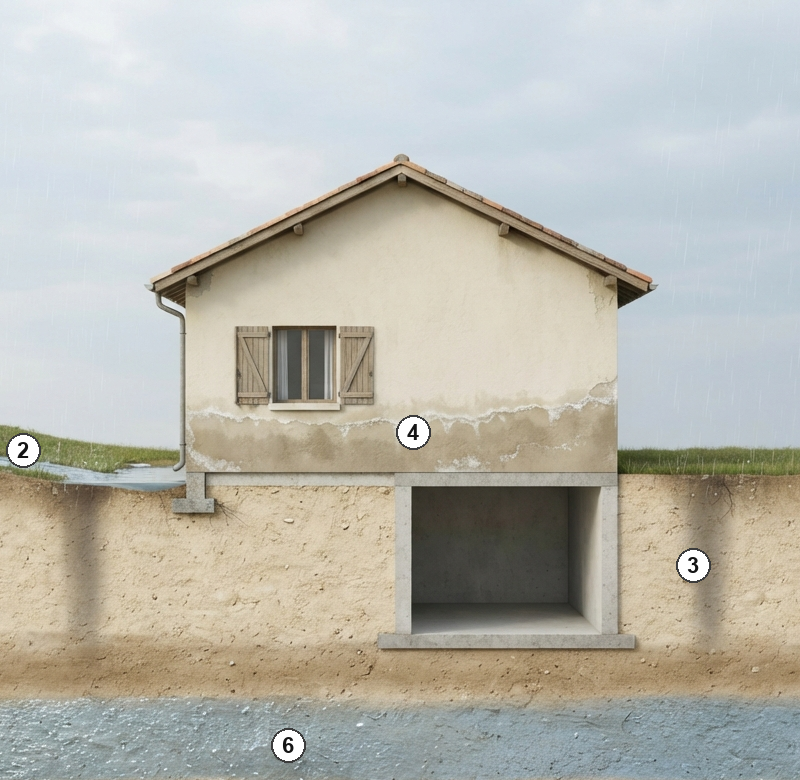 Immagine dall'articolo: Il terreno prima del muro