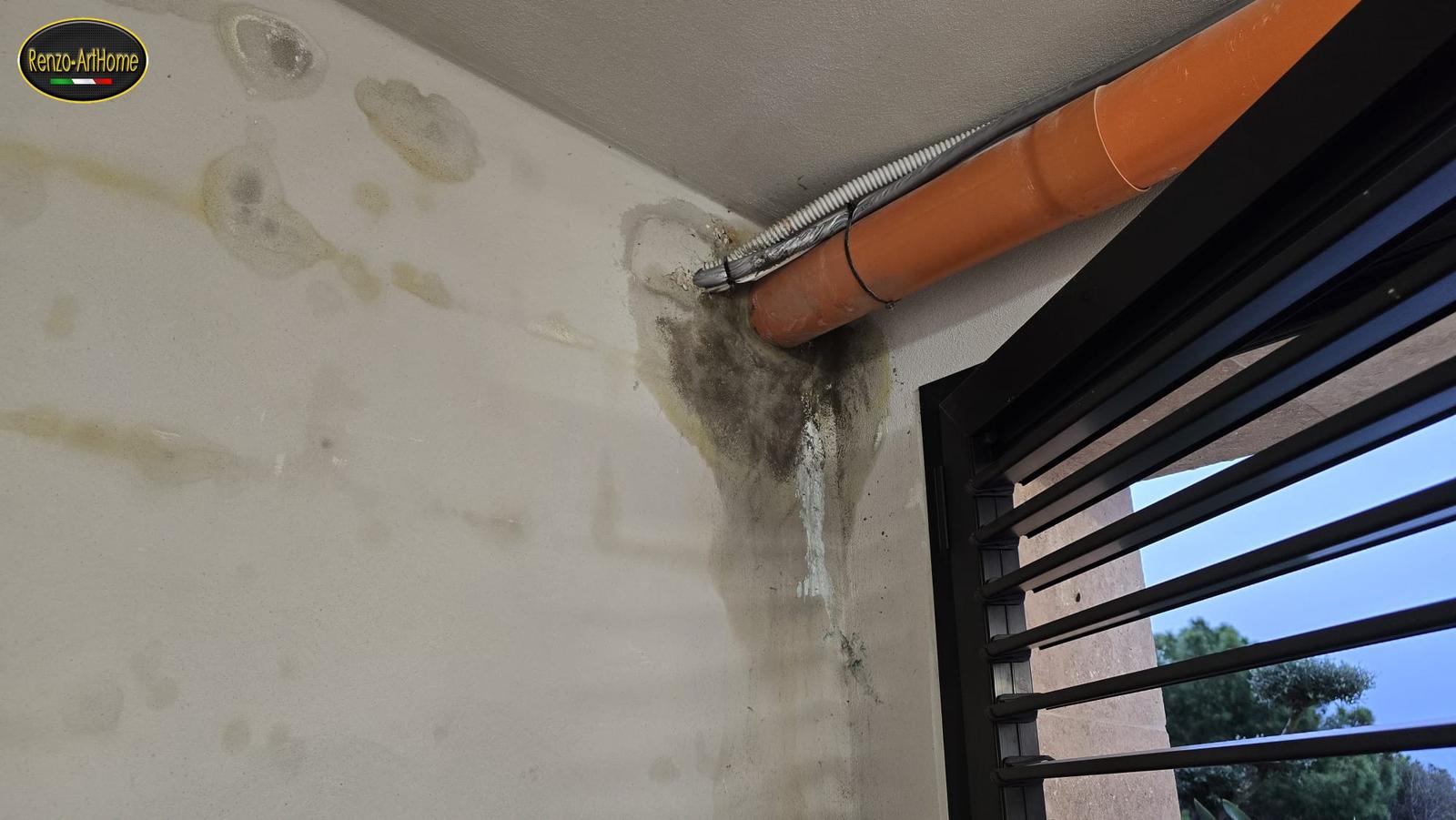 danno interno attorno al corpo passante
