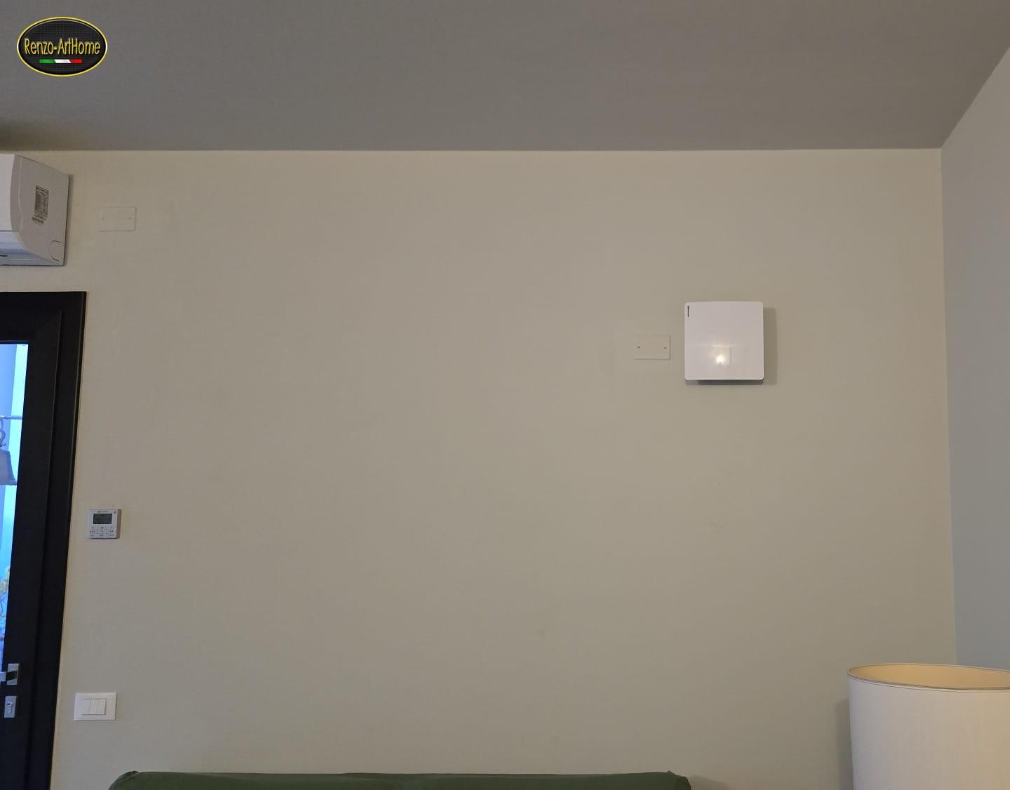 unità di ventilazione puntuale a parete