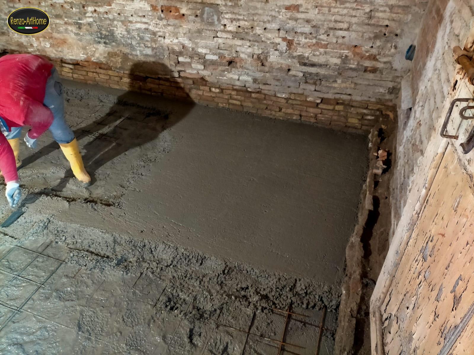 il getto fresco appena tirato