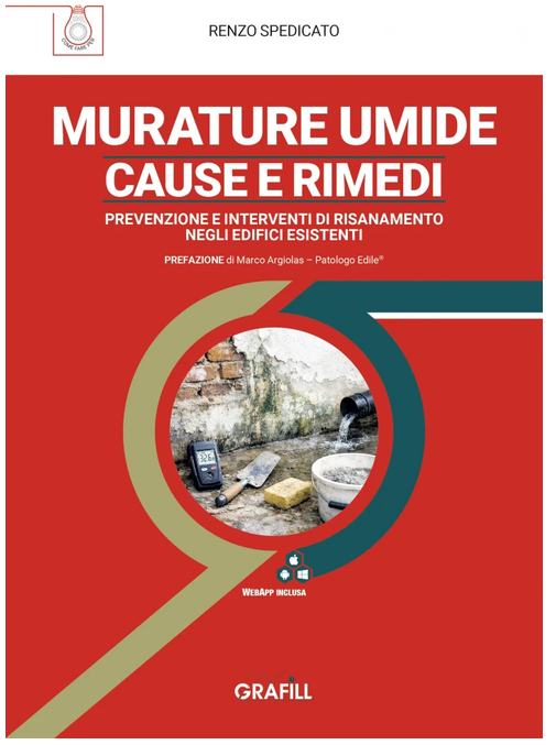 Copertina del volume Murature umide: cause e rimedi