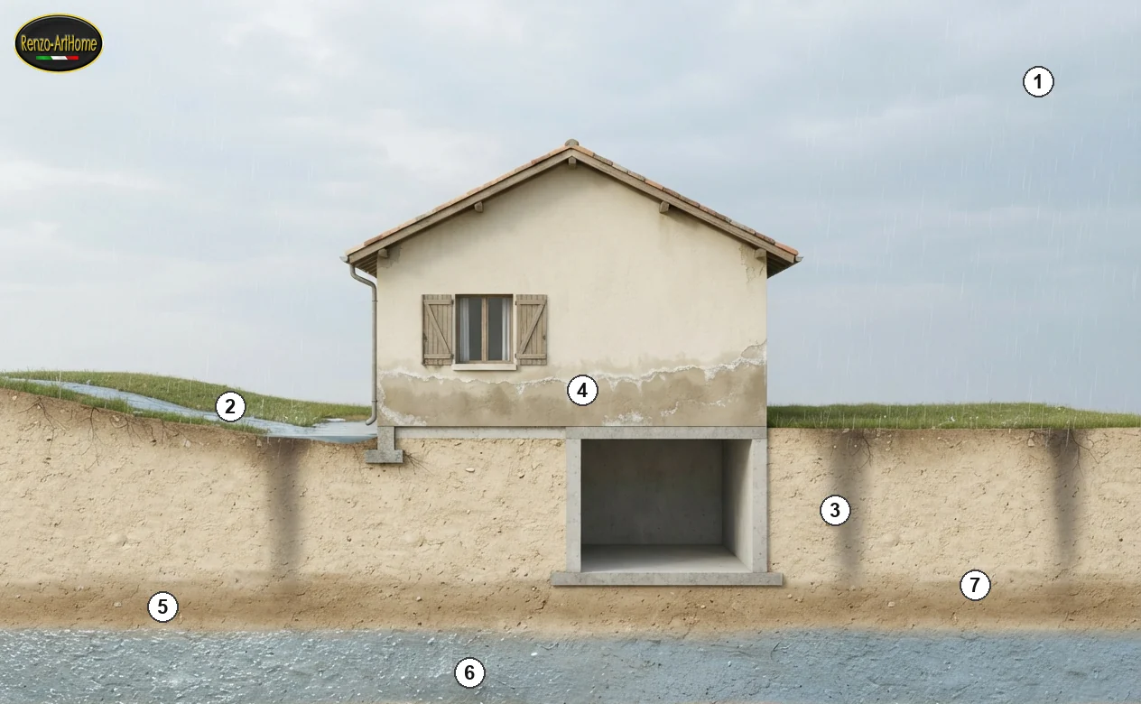 Immagine dall'articolo: Il terreno prima del muro