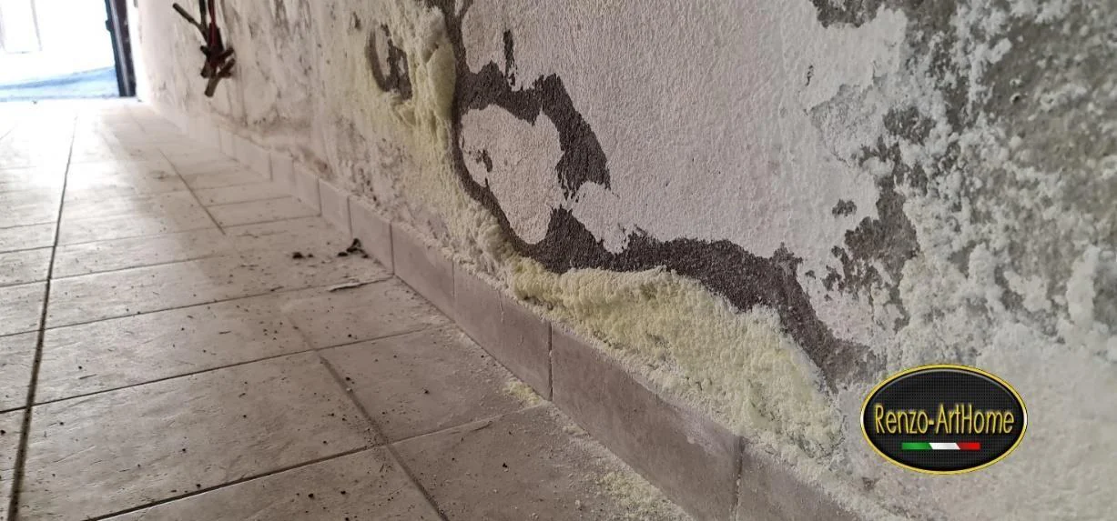 Immagine dall'articolo: Umidità di risalita e sali solubili: perché bloccare l’umidità è solo metà del risanamento, e perché l’asciugatura richiede da mesi ad anni